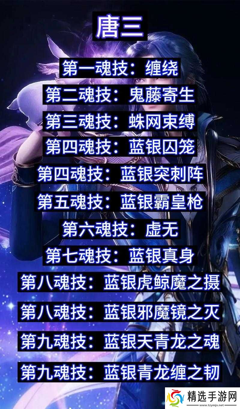 斗罗大陆神界传说手游人物技能图鉴大全