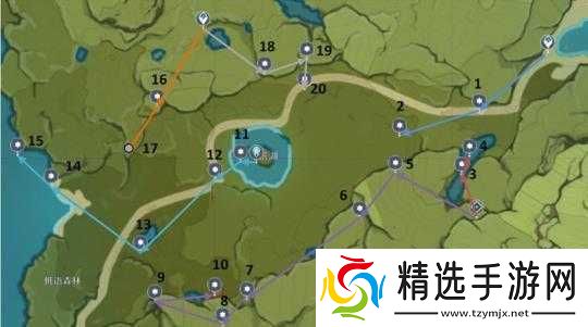 原神悠风之路玄月宝箱位置在哪