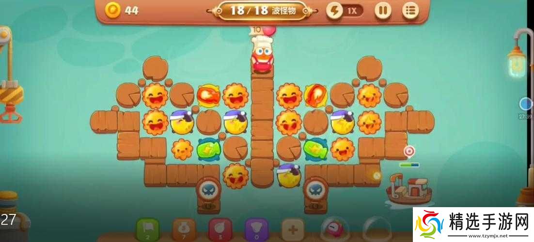 保卫萝卜3码头27关视频攻略