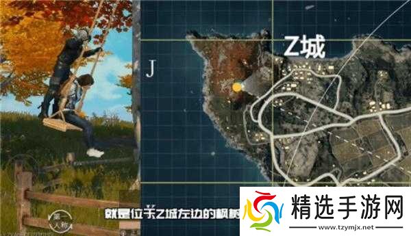 和平精英荡秋千位置及地图分享