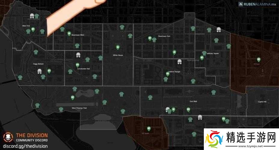 全境封锁2告密者悬赏位置图揭秘