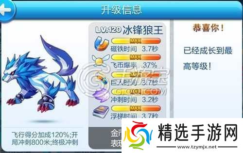 关于天天酷跑中紫芒的详细属性解析