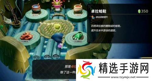 塞尔达传说智慧的再现卓拉蛙鞋怎么获取