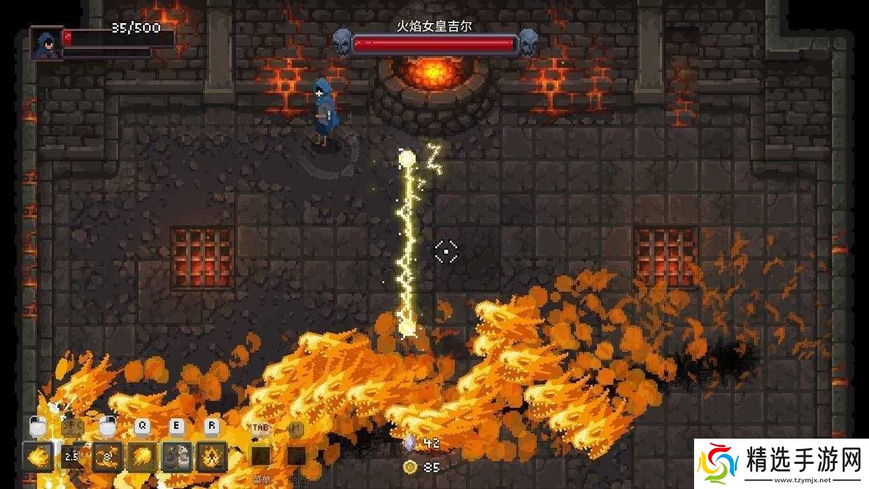 传说法师火焰女皇吉尔的高效击败策略与详细打法指南