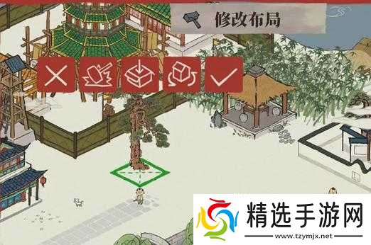 江南百景图中参天巨松的奥秘