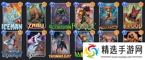 漫威终极逆转银河冲浪者卡组是什么