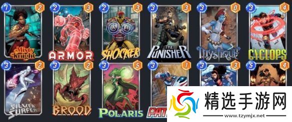 漫威终极逆转银河冲浪者卡组是什么