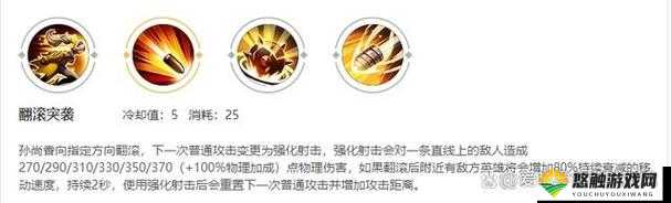 王者荣耀影忍之足对孙尚香1技能翻滚攻击伤害的影响研究