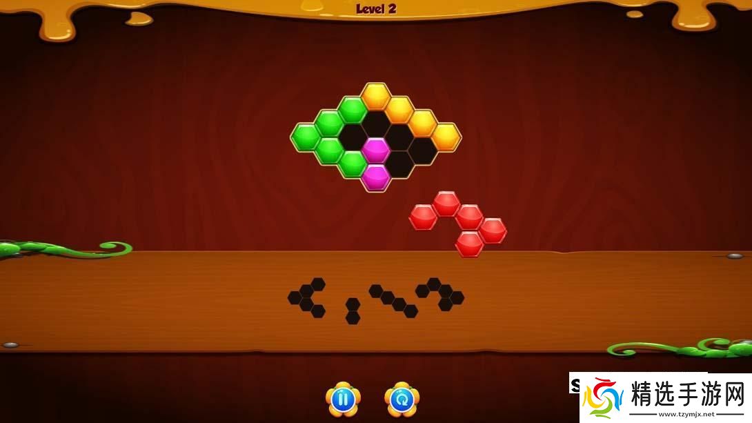 【美版】六边形拼图块