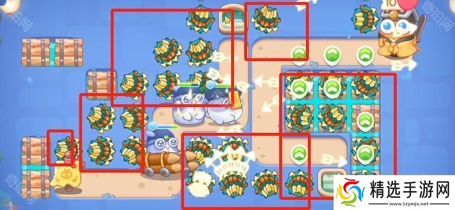 保卫萝卜4万圣奇妙夜第六关怎么通关