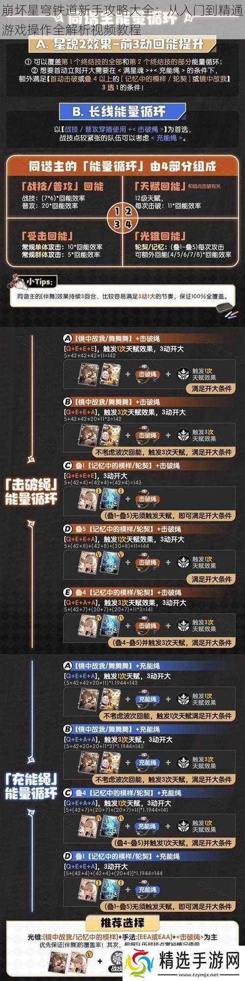 崩坏星穹铁道新手攻略大全