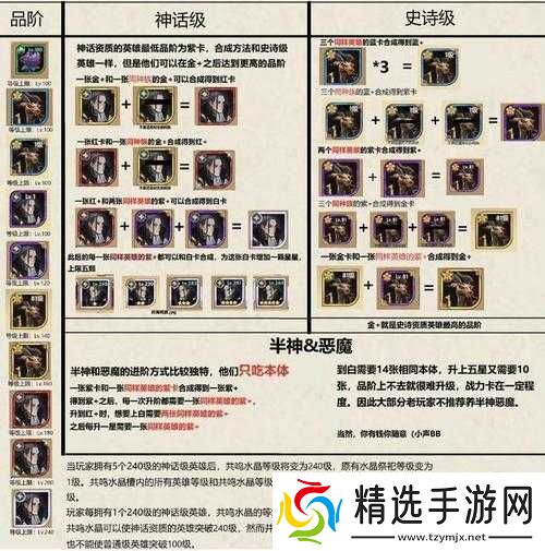 剑与远征平民英雄升级先后次序指南