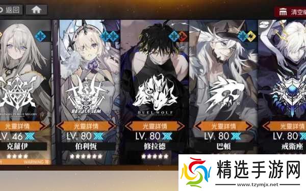 白夜极光角色排行榜一览