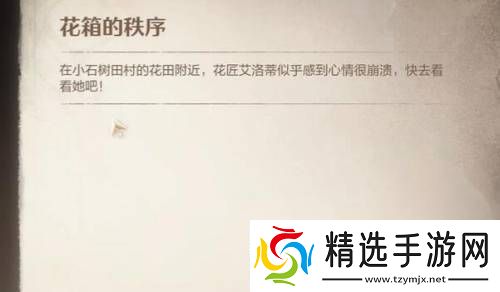 无限暖暖花箱的秩序任务怎么做