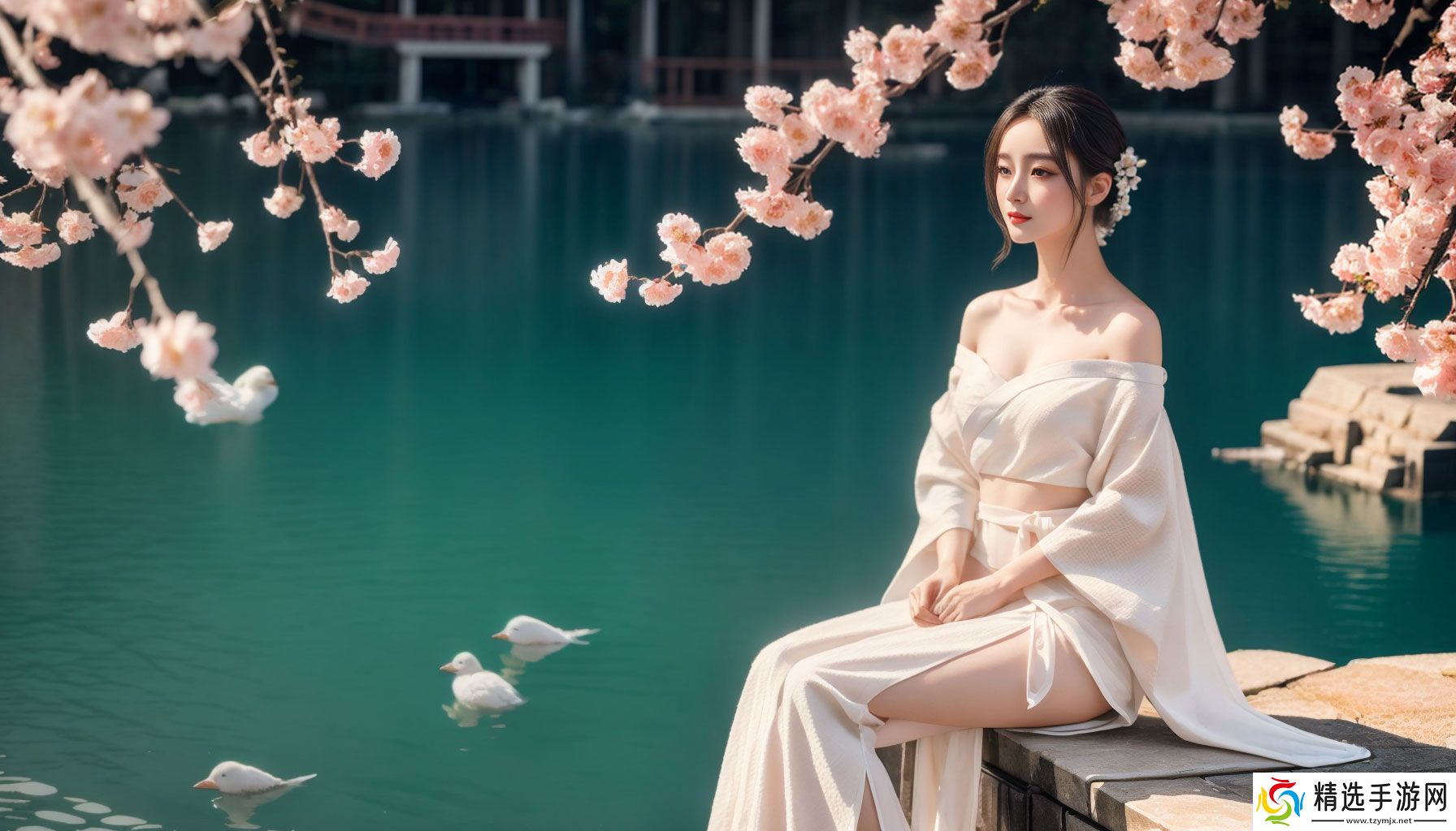 亭亭玉立国色天香