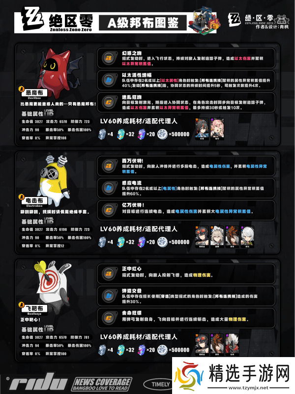 绝区零s邦布开图鉴升星的选择