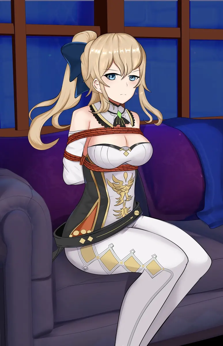 原神女角色被盗宝团抓住