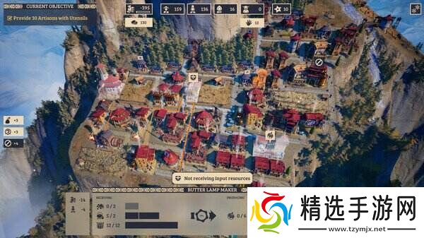 山脉城市建造游戏峰顶王国Steam开启抢先体验