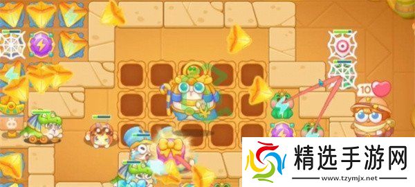 保卫萝卜4法老归来第114关怎么过