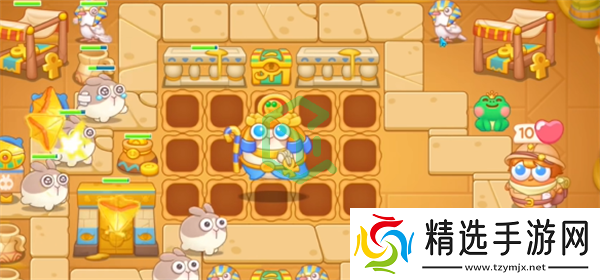 保卫萝卜4法老归来第114关怎么过