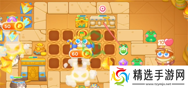 保卫萝卜4法老归来第114关怎么过