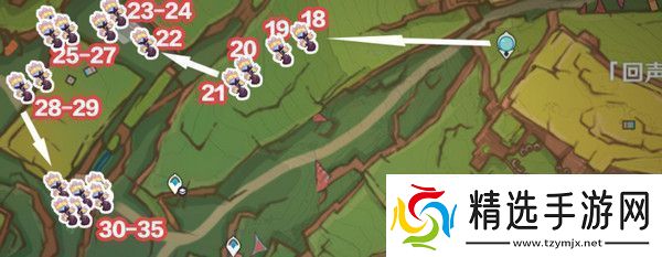 原神肉龙掌采集路线大全