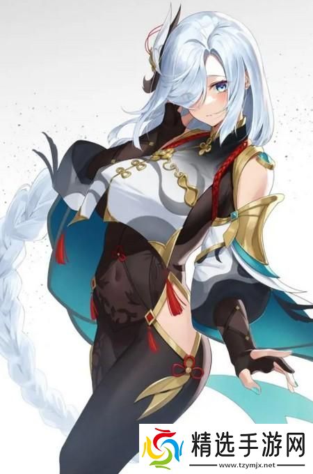 原神申鹤享受流口水图片