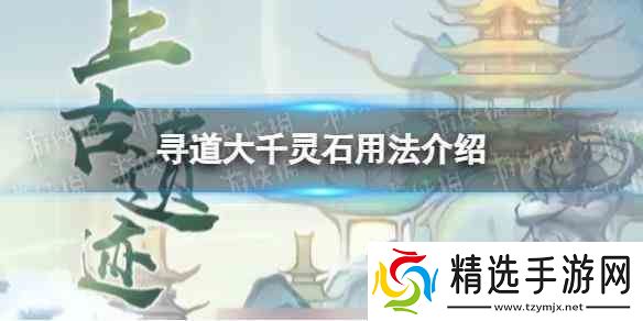 寻道大千灵石用法推荐