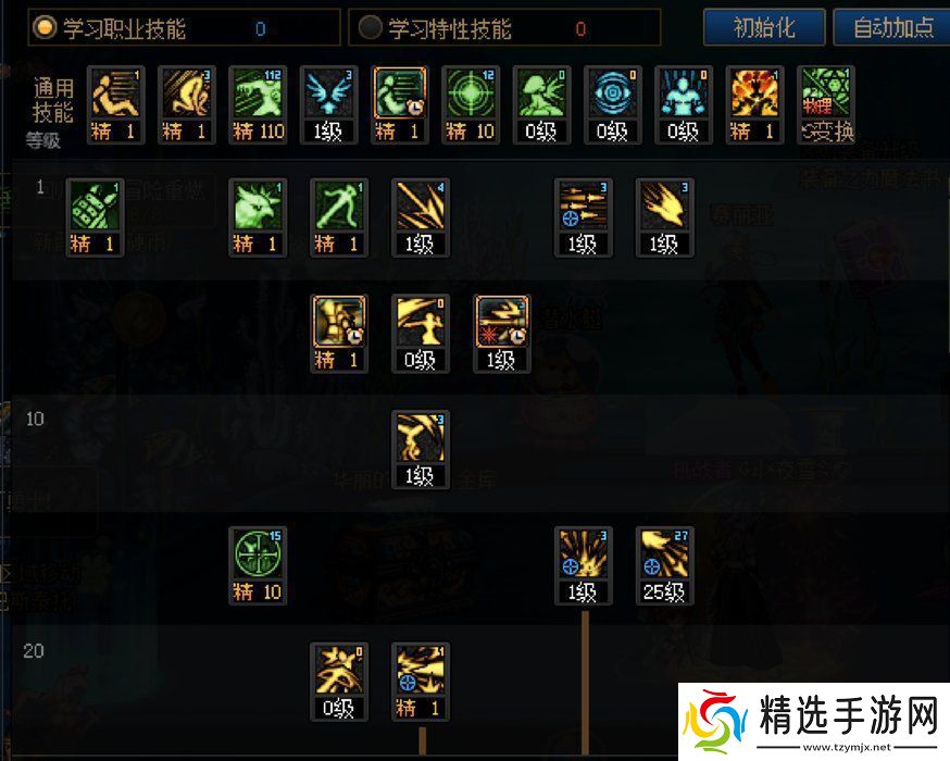 DNF苏醒之森版本猎人技能加点