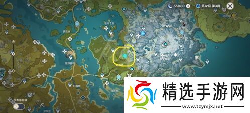 原神雪山宝箱位置分布图探索秘境获取宝藏攻略