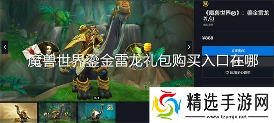 魔兽世界鎏金雷龙礼包购买入口在哪
