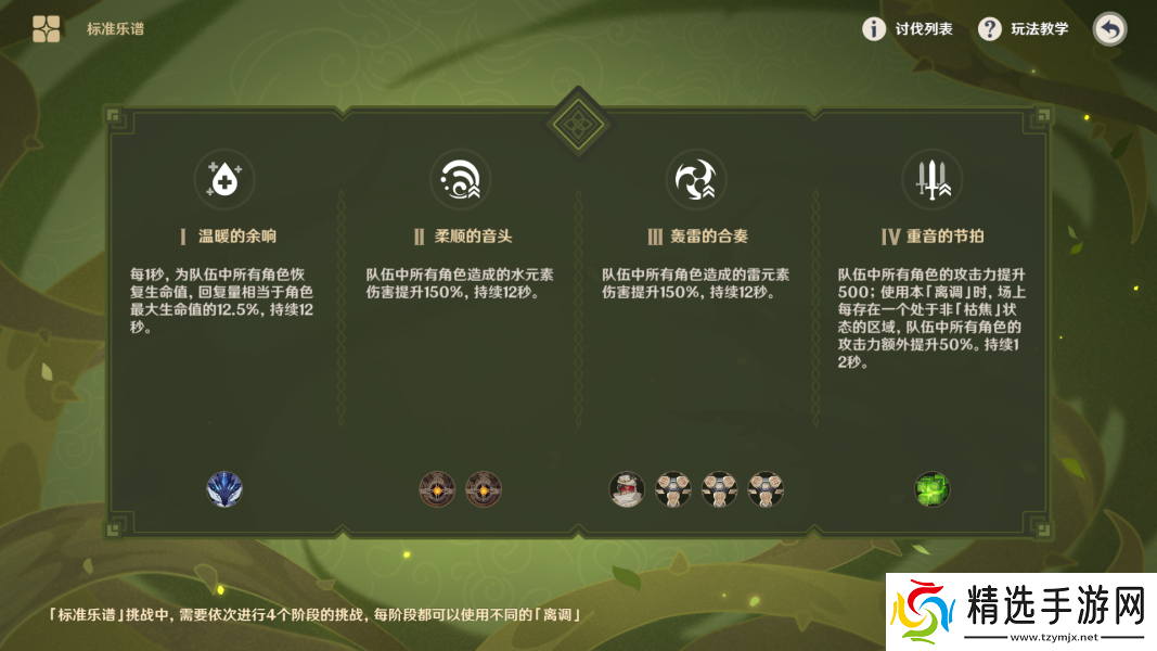 原神回旋曲森郁之笼打法要点攻略