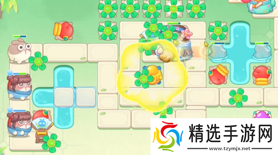 保卫萝卜4梁波波与祝秋秋第七关怎么过