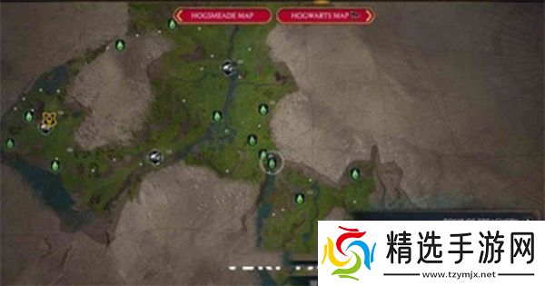 霍格沃茨之遗神秘地图碎片位置在哪里