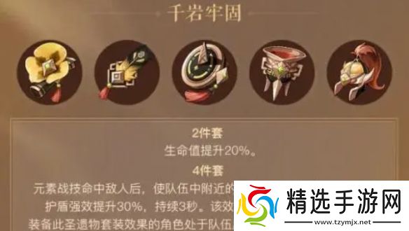 原神蓝砚圣遗物搭配