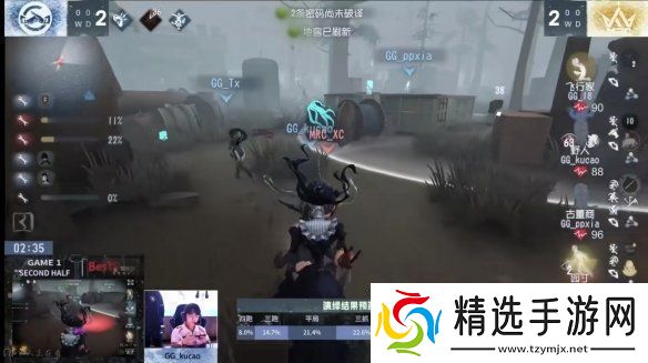 群狼呼啸!Wolves战队磨牙利爪**连捷——第五人格2024秋季赛第八周赛报发布