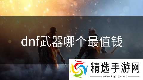 dnf武器哪个最值钱