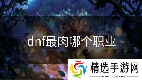 dnf最肉哪个职业