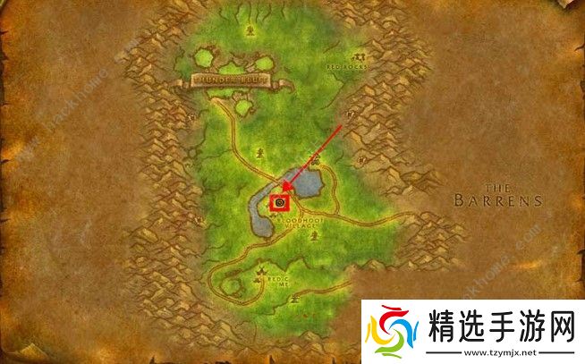 魔兽世界怀旧服幻象仪祭任务攻略 扎尔曼双月、部族之火位置详解图片3