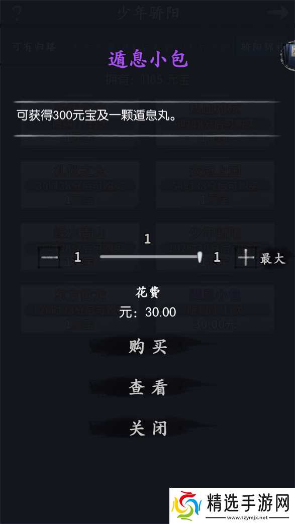 你的江湖少年骄阳