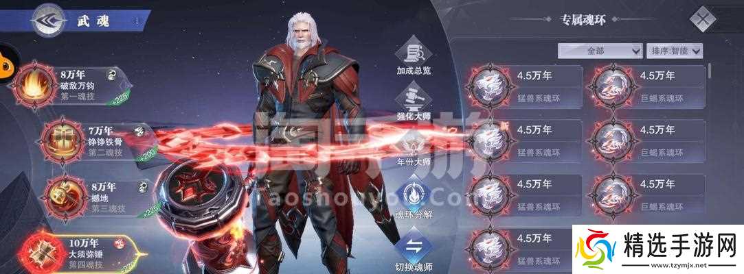 《诛仙手游》中神兽魂环搭配技能的选择方法是什么？