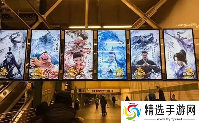 《哪吒2》破百亿海报出炉，登上时代广场大屏，正式出征海外市场