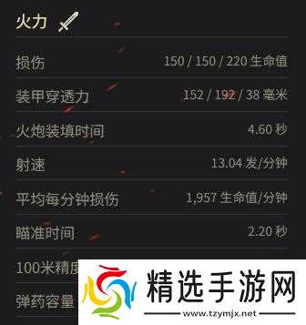 《坦克世界》帕莱克坦克参数一览