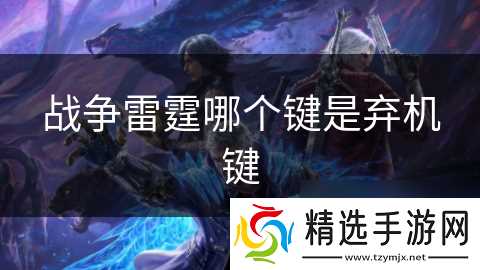 战争雷霆哪个键是弃机键