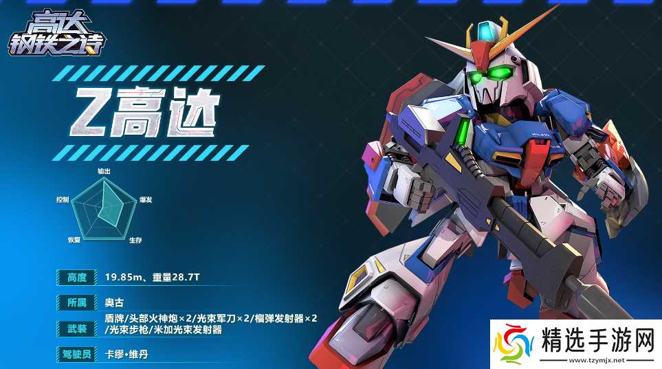 《高达钢铁之诗》z高达介绍