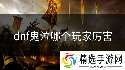 dnf鬼泣哪个玩家厉害