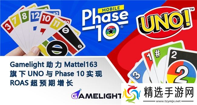 Gamelight助力Mattel163旗下UNO与Phase 10实现ROAS超额增长 Gamelight助力Mattel163旗下UNO与Phase 10实现ROAS超额增长