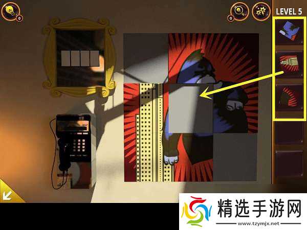 密室逃脱影城之谜4第5关怎么过