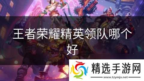 王者荣耀精英领队哪个好
