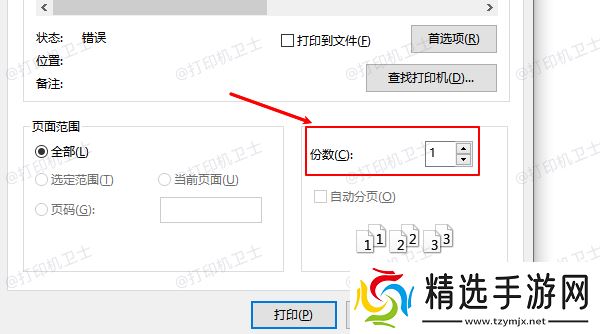 使用系统默认打印设置 使用系统默认打印设置